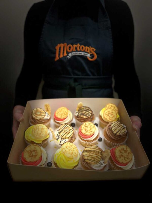 PANCAKE TUESDAY CUPCAKE PLATTER